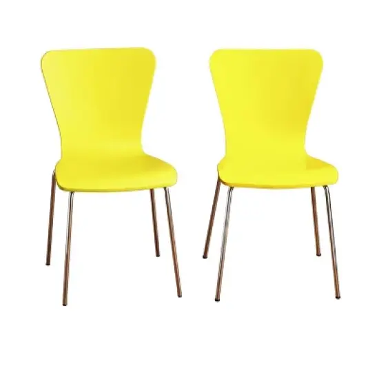 Set of 2 Pisa Modern Bentwood Dining Chairs - Buylateral image {9}