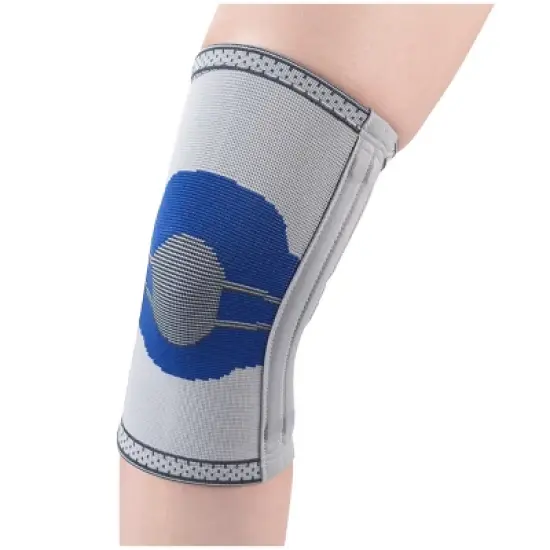 OTC Elastic Pullover Knee Support With Flexible Stays Compression Brace for Knee Pain image {3}