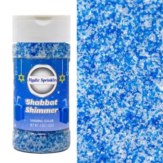 Mystic Sprinkles Shabbat Shimmer Sanding Sugar 4.3oz image {5}