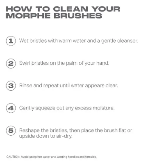 Morphe Bamboo & Charcoal Shaping Essential Infused Travel Brush Set - 6pc - Ulta Beauty image {4}