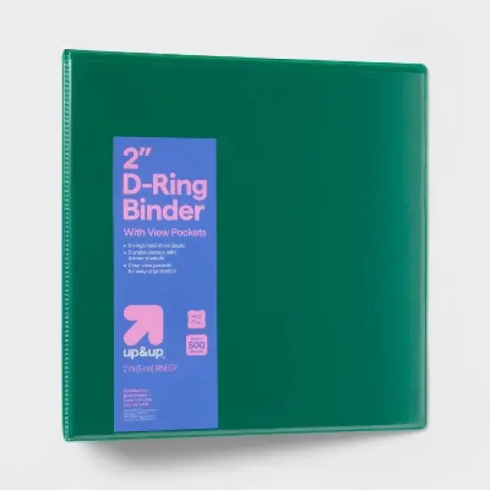 2" 3 Ring Binder Clear View - up&up&trade; image {10}