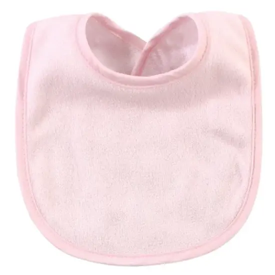 Hudson Baby Infant Girl Cotton and Polyester Bibs 10pk, Owl Always Love You, One Size image {5}