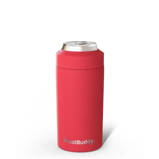 FrostBuddy Universal Buddy Insulated Can Cooler | Fits 12oz Cans, Slim Cans & Bottles | Stainless Steel Drink Holder image {13}