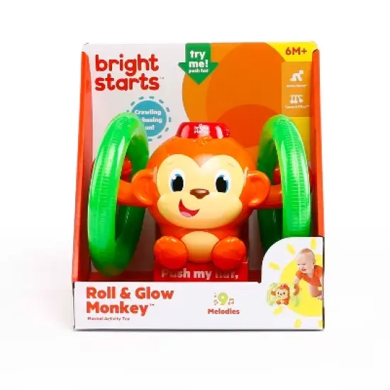 Bright Starts Roll & Glow Monkey image {5}
