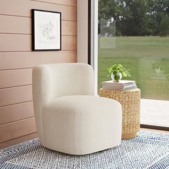 Neko Swivel Chair in Tweed - Threshold&trade; image {7}