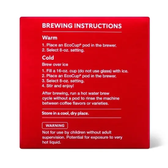 French Vanilla Light Roast Coffee - Single Serve Pods - 12ct - Market Pantry&trade; image {3}