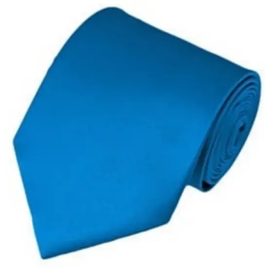 Solid Color 3.5 Inch Wide And 62 Inch Extra Long Necktie For Big & Tall Men image {18}