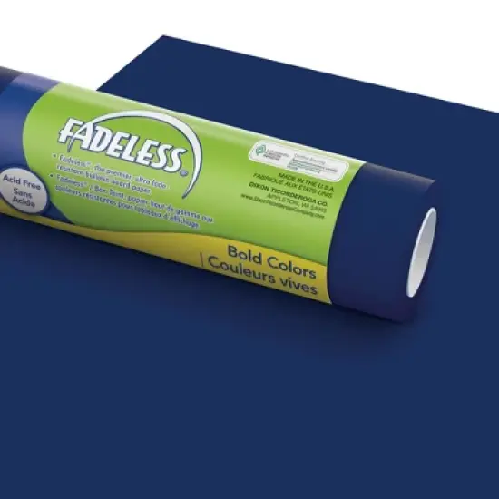 Fadeless Paper Roll, Royal Blue, 48 Inches x 50 Feet image {5}