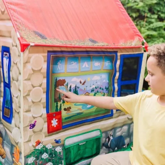 Melissa & Doug Let's Explore Park Ranger Cabin and Boat image {4}