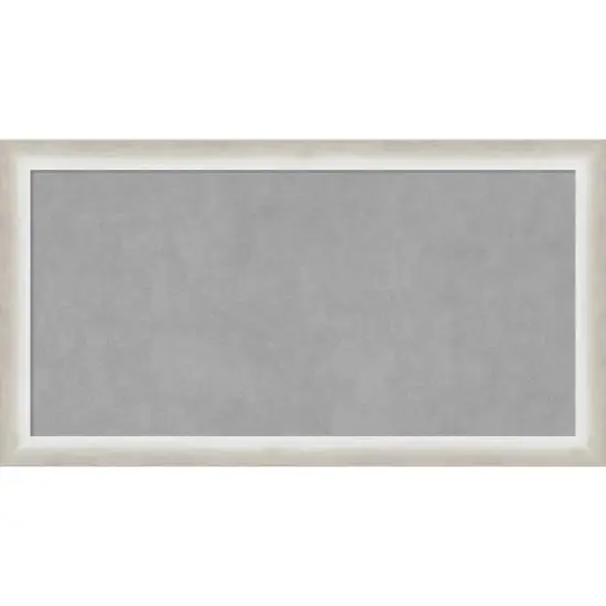 26"x14" Two Tone Framed Magnetic Board Silver - Amanti Art: Real Wood, Steel, Wall Mount, Home & Office image {10}