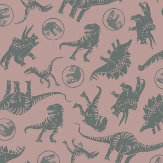 Boys' Jurassic Park Adaptive Jogger Pants - Dusty Rose Pink image {2}