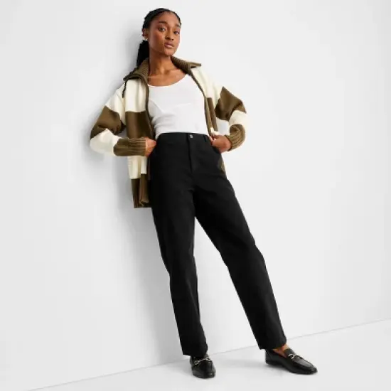 Women's Yoke Seam Straight Denim Pant - Future Collective&trade; with Reese Blutstein image {2}