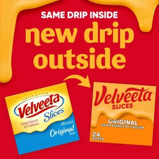 Velveeta Cheese Slices - 16oz/24ct image {2}