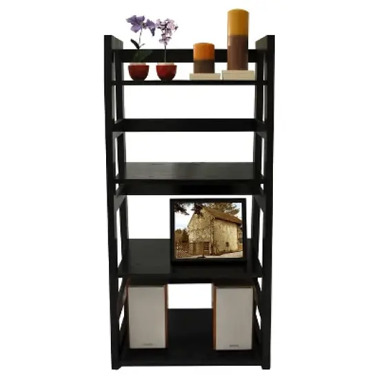 44.25" Designs2Go Trestle Bookcase - Breighton Home image {1}