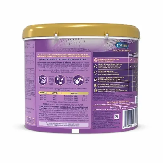 Enfamil Optimum Gentlease Powder Infant Formula - 19.5oz image {8}