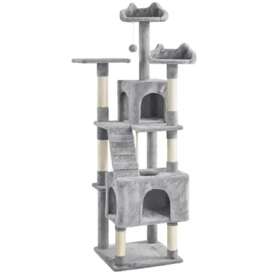 Yaheetech 72inch Multi Level Cat Tree Cat Tower image {11}