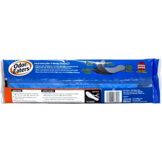 Odor Eaters - Ultra Durable, Odor Destroying Insoles, Heavy Duty Cushion, 1 Pair image {1}