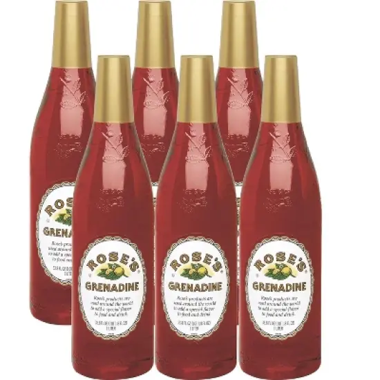 Rose&rsquo;s Grenadine Syrup 1 Liter Bottle, | Perfect for Cocktails, Beverages, and Mixers image {3}