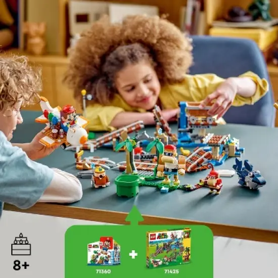 LEGO Super Mario Diddy Kong's Mine Cart Ride Expansion Set Building Toy 71425 image {1}