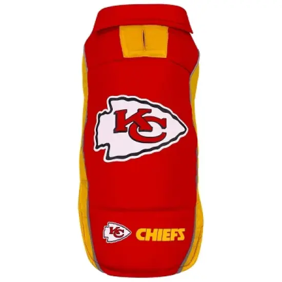 NFL Kansas City Chiefs Pets Puffer Vest image {3}