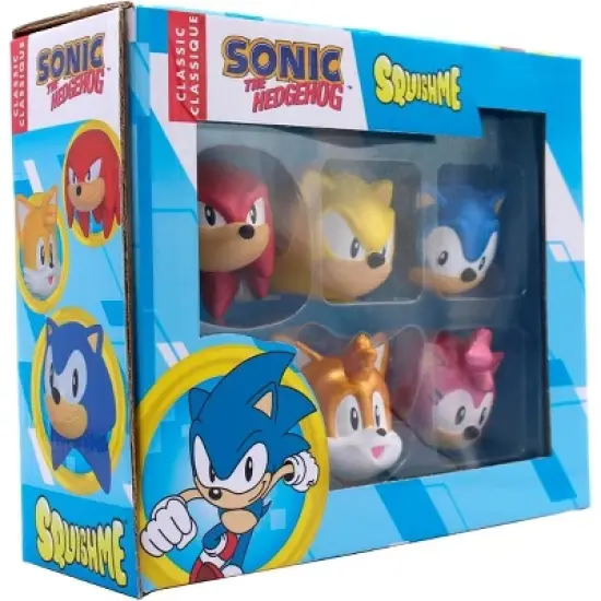 Just Toys Sonic the Hedgehog 5 Piece SquishMe Collectors Box image {2}