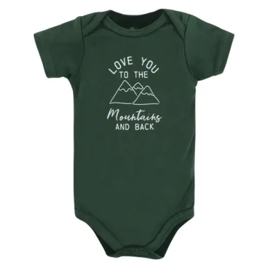 Hudson Baby Cotton Bodysuits, Animal Adventure image {7}