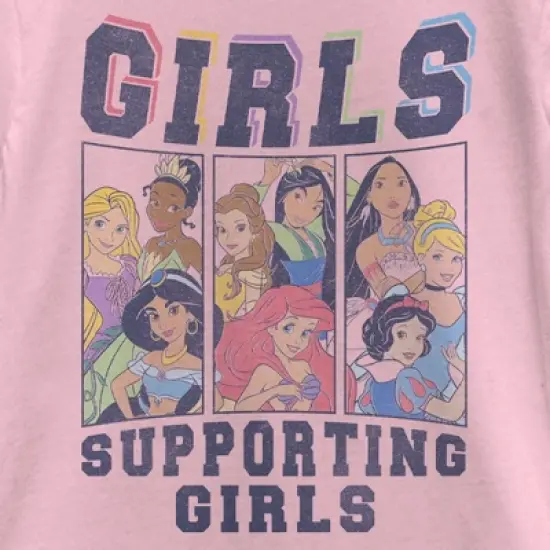 Girl's Disney Group Shot Girl Helping Girls T-Shirt image {1}