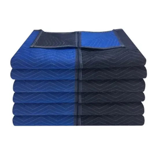 UBMOVE Pack of 12 Supreme Professional Quality Moving Blankets 72" x80" 85 lbs. Per Dozen image {9}