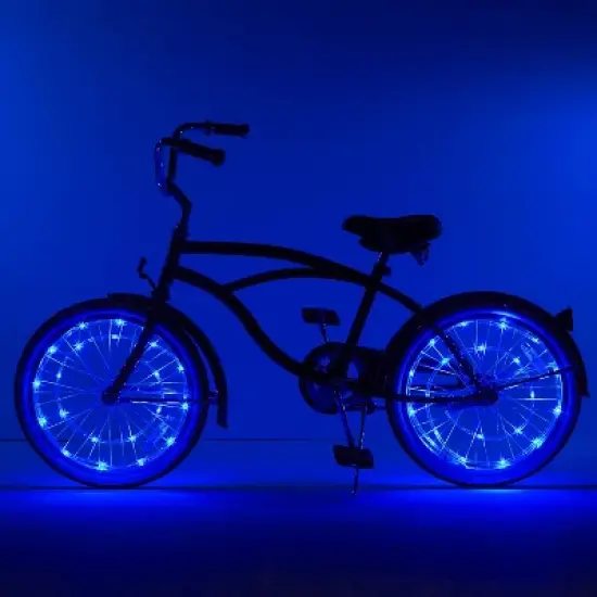 Brightz Wheel Bicycle LED Light - Blue image {2}