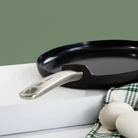 BergHOFF Graphite Non-stick Ceramic Omelet pan 10", Sustainable Recycled Material image {2}