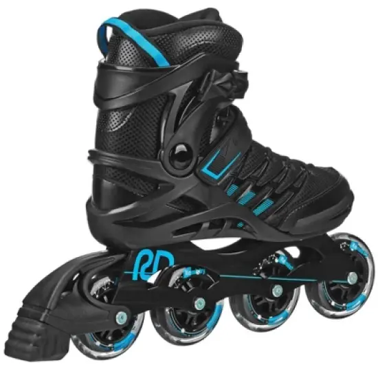Roller Derby Aerio Q-84 Men's Inline Skate - Black/Blue image {1}
