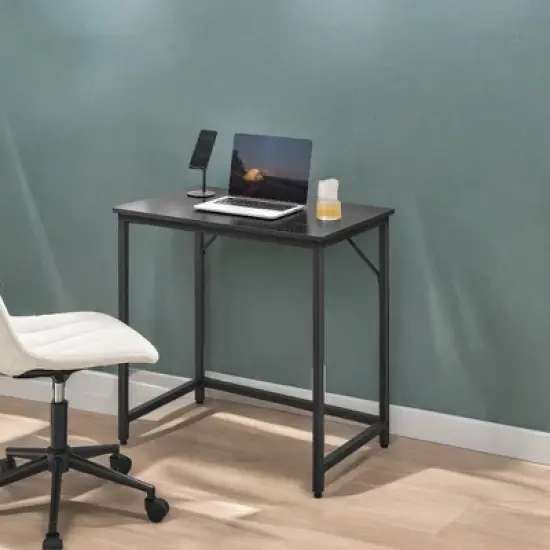 Computer Desk, Gaming Desk for Home Office Small Spaces, 19.7 x 31.5 x 29.5 Inches image {2}
