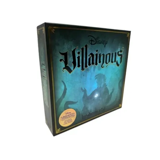Ravensburger Disney Villainous Introduction to Evil Family Strategy Board Game with Lorcana Foil Trading Card: Creative Thinking, 2-4 Players image {1}