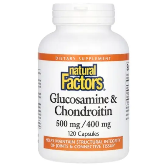 Natural Factors Glucosamine & Chondroitin, 120 Capsules image {3}