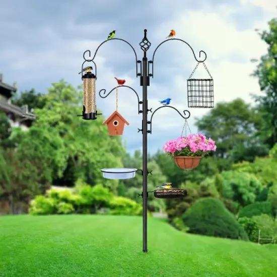 Sorbus Bird Feeding & Bath Station - Attract Feathered Friends with Style image {4}