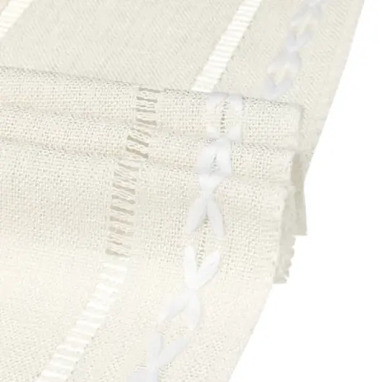 Unique Bargains Dining Party Holiday Tassels Braided Boho Table Runner 1 Pack image {4}