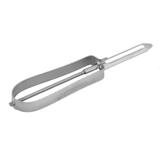 Unique Bargains Home Kitchen Compact Size Light Weight Peelers 6" x 1.2" x 0.4" Silver Tone 1 Pc image {2}