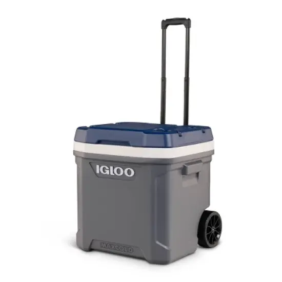 Igloo MaxCold Latitude 62qt Rolling Cooler - Carbonite image {3}