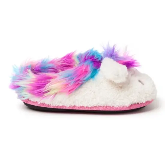 Dearfoams Kids Petra Unicorn Novelty Girls Clog Slippers image {2}