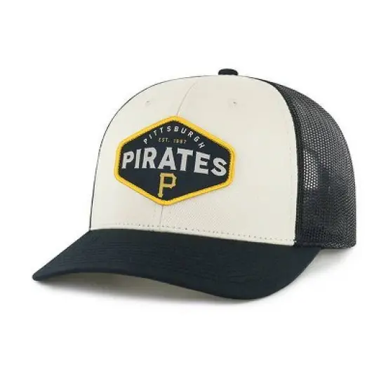 MLB Pittsburgh Pirates County Hat: Adjustable Snapback with Team Logo Design image {2}