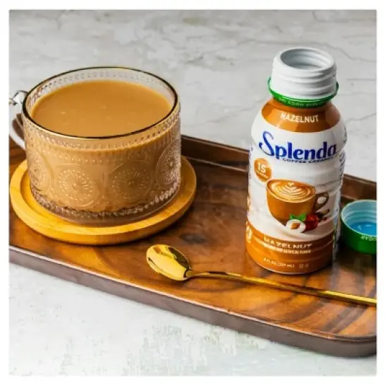 Splenda Sugar Free & Low Calorie Hazelnut Coffee Creamer, 8 fl Ounce Bottle (Pack of 4) image {3}