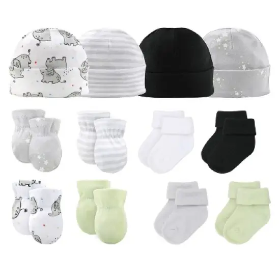 The Peanutshell Funny Basics 30-Piece Baby Layette Gift Set, 0-3 Months image {6}