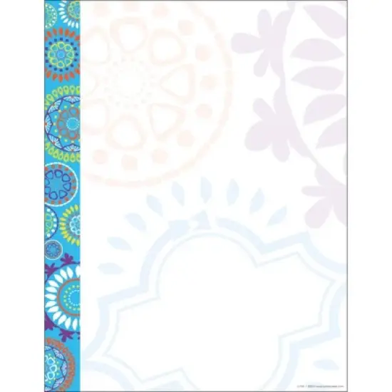 Barker Creek Printer Paper Set 200ct - Chevron & Dots image {3}