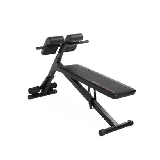 CAP Strength Hyperextension and Ab Weight Bench - Black image {6}
