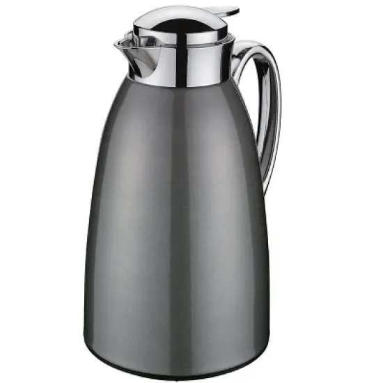 Cilio "Venezia" Insulated Server, glass liner, Gray, 34 fl. oz. image {5}