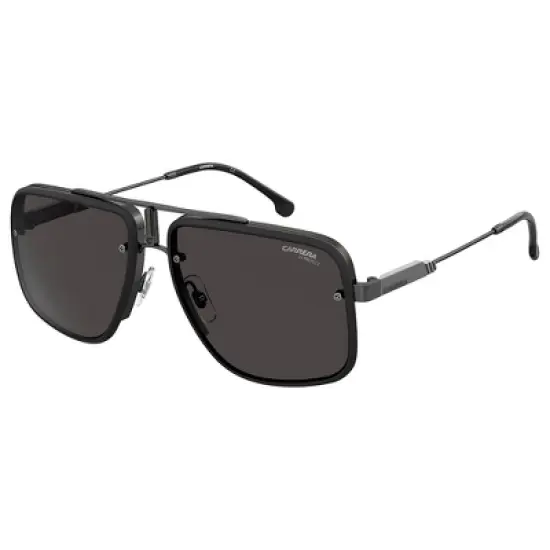 Carrera CA GloryII 003_2K Unisex Rectangle Sunglasses Matte Black 59mm image {1}