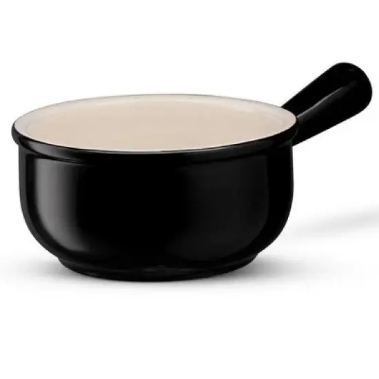 Kook French Onion Soup Crocks, Ceramic Bowls, 18 oz, Set of 4 image {1}