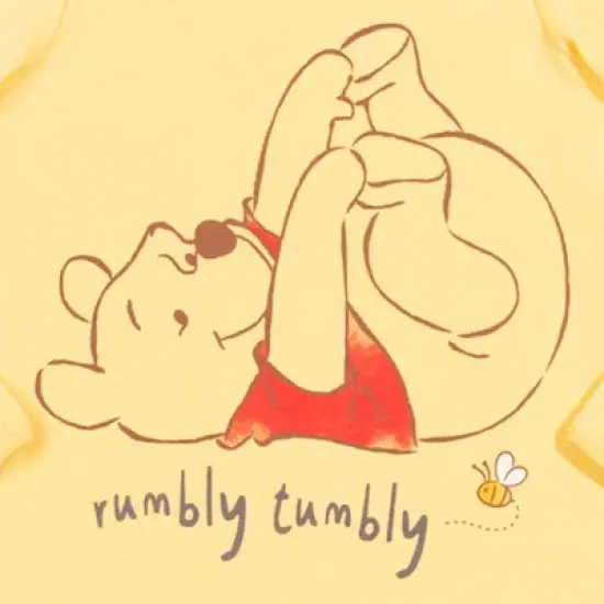 Disney Winnie the Pooh Baby Sleeper Gown and Hat Newborn to Infant image {3}