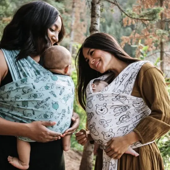 Moby Wrap Feather Knit Baby Carrier image {5}