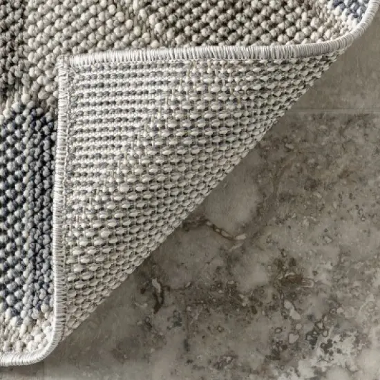 Nuloom Gale Geometric Indoor/Outdoor Patio Area Rug, 4' x 6', Gray image {6}